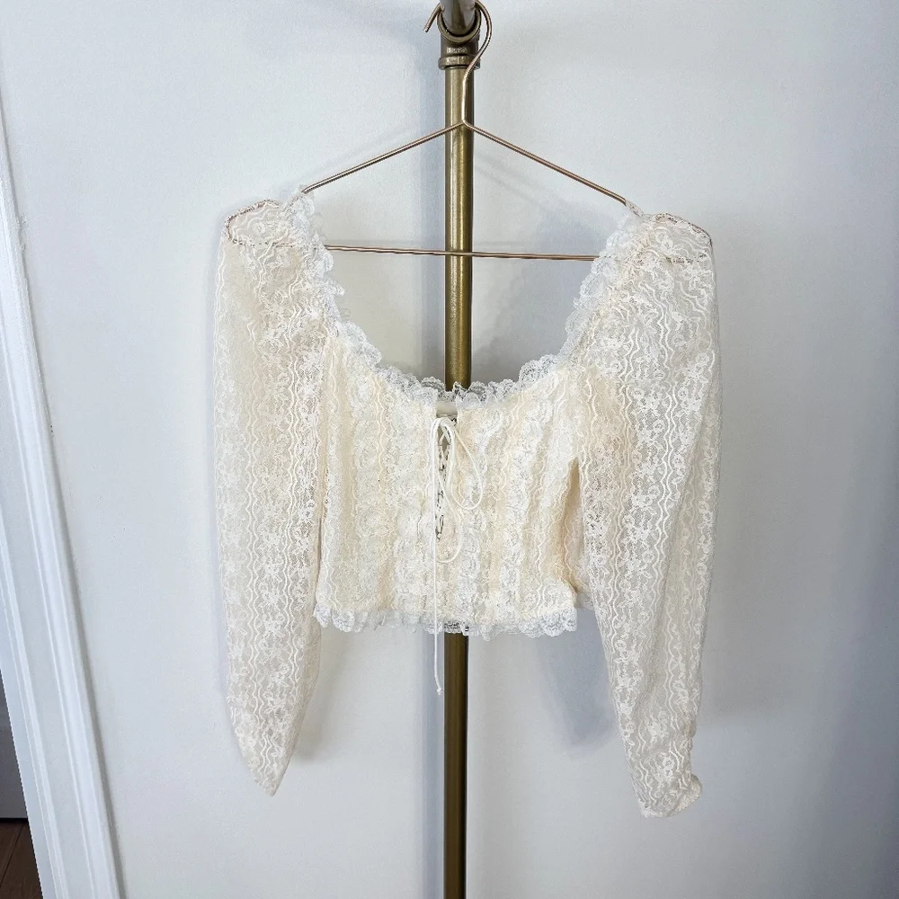 for love and lemons lace top